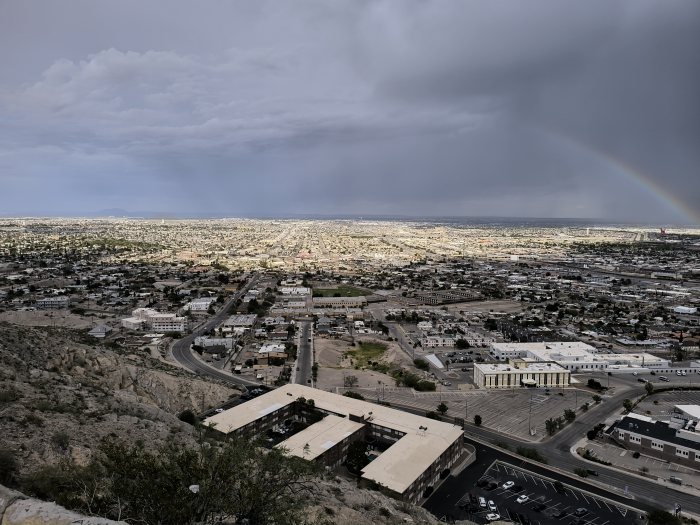 El Paso Aussichtsplattform